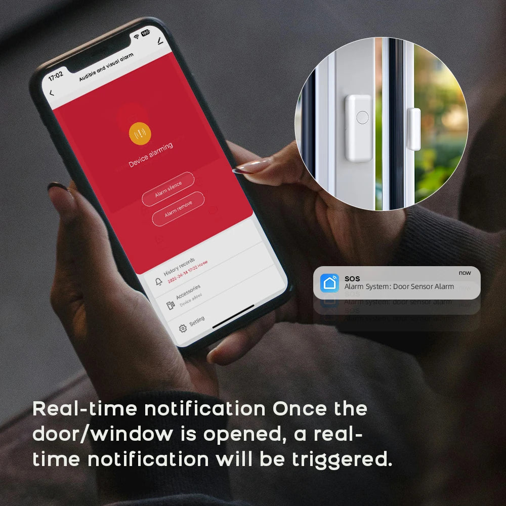 Wifi GSM 2G Tuya Smart Life Home Alarm Security System Kit Alexa Automation Alarm Security Protection Door Motion Detector