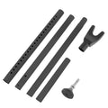 Door Security Bar 44-55 Inch Adjustable Door Security Bar Home Security Door Stopper Door Security 3 in 1 Door Jammer Security