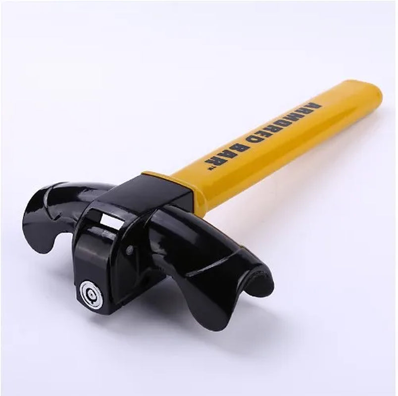 Car Steering Wheel Lock Universal Heavy Duty Stainless Lock Anti-Theft Car Security Rotary Enhance Automobile Security