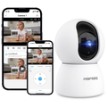 2K HD Smart Baby Monitor Camera – 360° View, Night Vision & Two-Way Talk